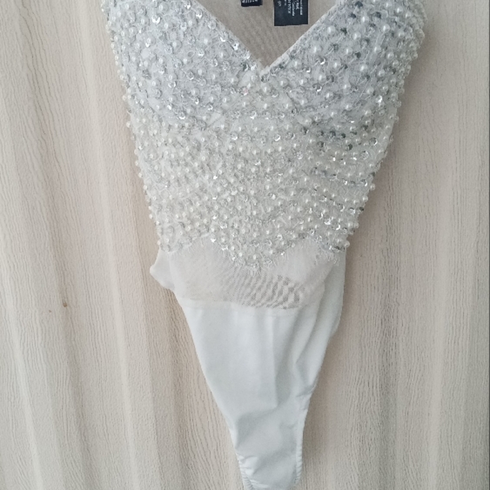 Elegant White One Piece
